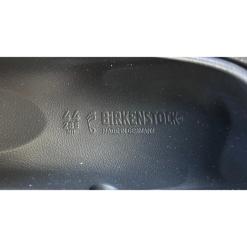 Birkenstock A640 Black Clogs Mens 11 Womens 13 Birki Work Shoes Slip Resistant